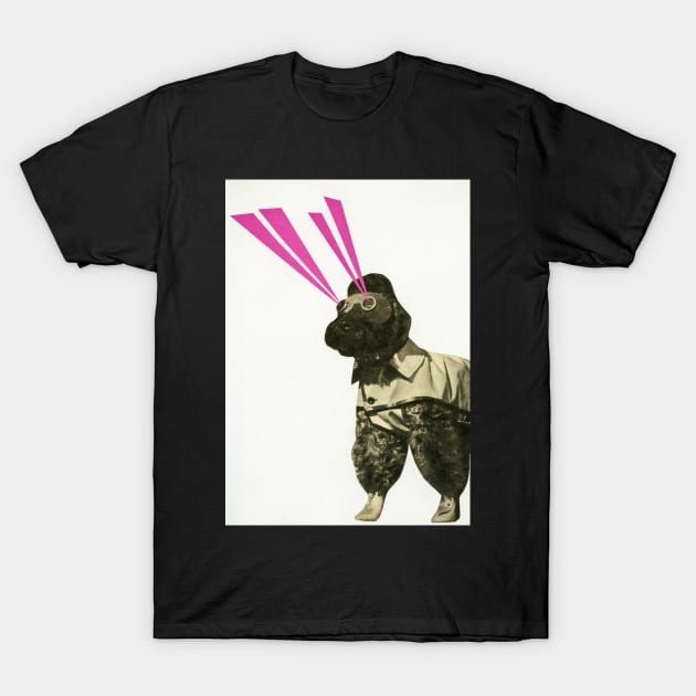 Space Dog T-Shirt by Cassia